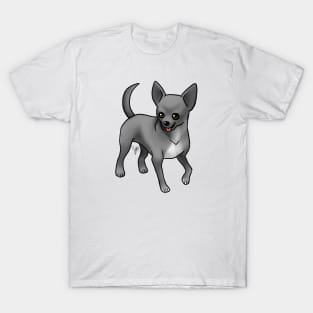 Dog - Chihuahua - Short Haired - Gray T-Shirt